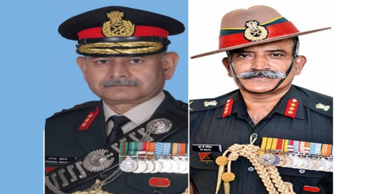 Govt appoints new commanders for Army's Northern, Eastern commands